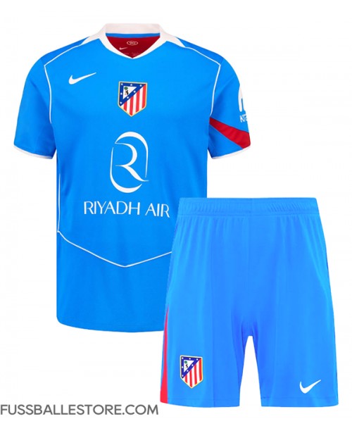 Günstige Atletico Madrid Thiago Almada #11 3rd trikot Kinder 2025-26 Kurzarm (+ Kurze Hosen)